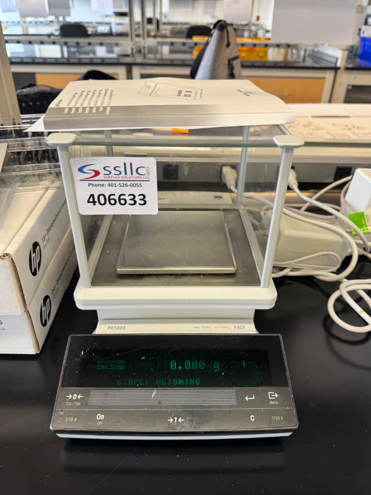 Image of Mettler Toledo PR1203 Analytical Balance